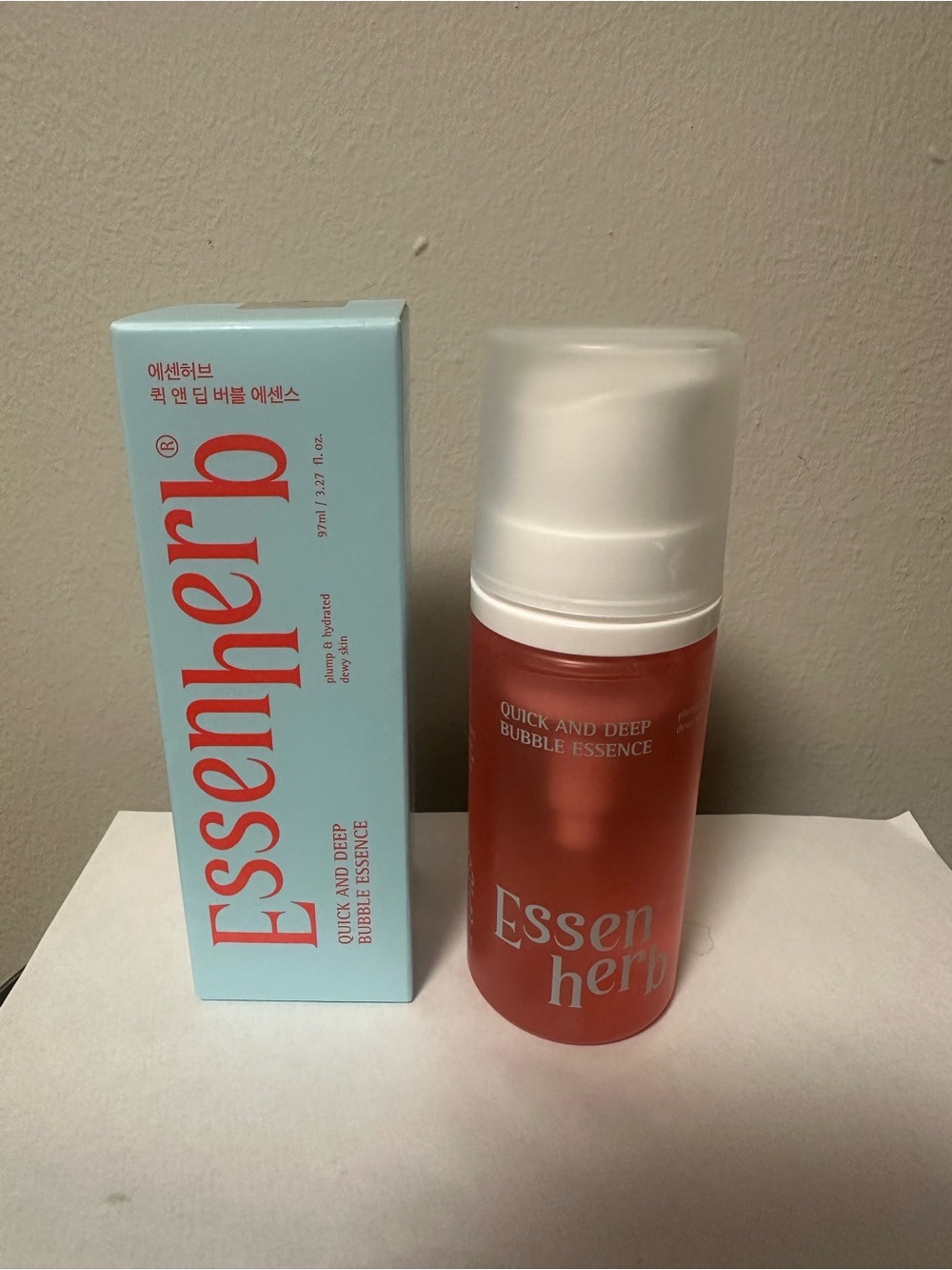 Quick & Deep Bubble Essence - Coral Pink Serum